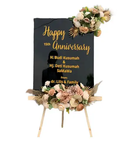 Papan Bunga Akrilik Dompu