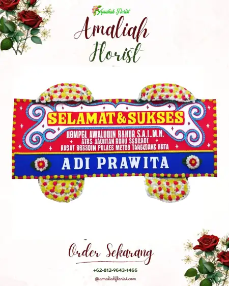 Papan Bunga Ucapan Selamat Dompu
