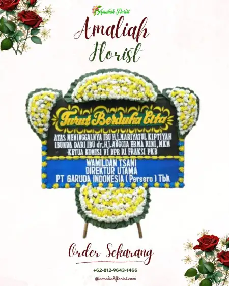 Papan Bunga Duka Dompu